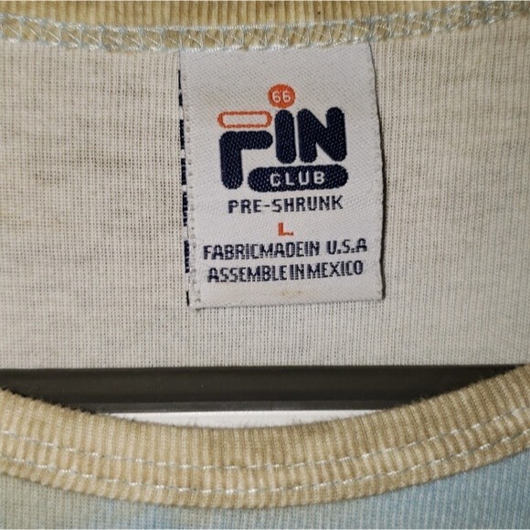 Girls Large"Maui" T-shirt. Light blue/tan. Excellent Condition. So cute! - Picture 4 of 4